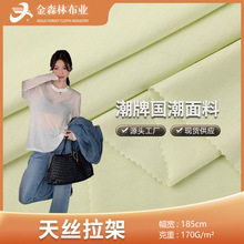 天丝拉架莱赛尔面料 凉感针织莱赛尔布料 天丝平纹弹力莱赛尔面料