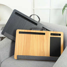 厂家膝上桌笔记本电脑桌手提便携小桌板宿舍床上办公懒人小桌子