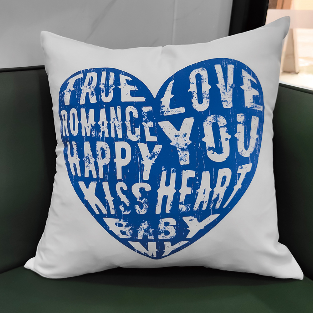 Transferencia Térmica Directa de fábrica funda almohada piel melocotón satén DIY personalidad material impresión en blanco al por mayor
