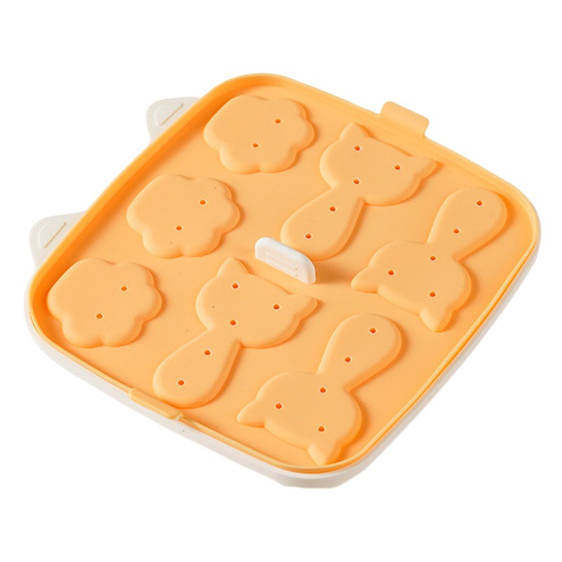 Kitten Paw-Shaped Food Supplement Sausage Steaming Cake Mold, Food-Grade Silicone, Steamable, High Temperature Resistant, Wholesale, Dropshipping, Household Use