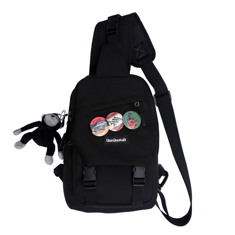 2023 New Leisure Large Capacity Chest Outdoor Versatile Sports Shoulder Bag Waterproof Couple Mobile Phone Student_voghion.com