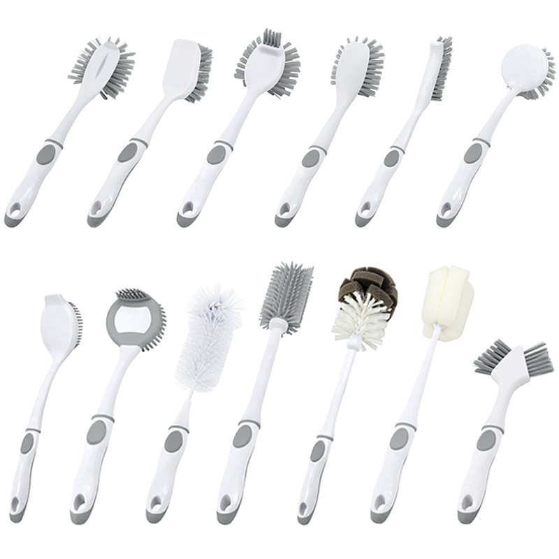 Cleaning Brush Kitchen Dishwashing Brush Pot Artifact Long Handle Silicone Brush Brush Bowl Soft Brush Wholesale Household Cleaning Set Cleaning Brush Kitchen Dishwashing Brush Pot Artifact Long Handle Silicone Brush Brush Bowl Soft Brush Wholesale Household Cleaning Set