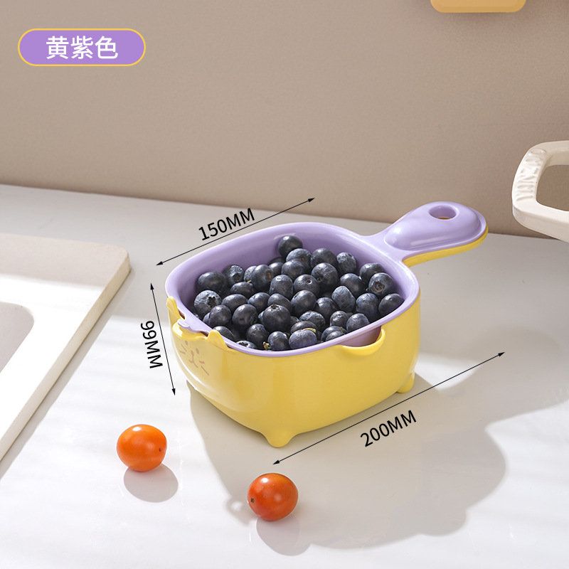 노란색 보라색