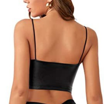 Comercio exterior europeo y americano transfronterizo nueva lencería sexy charol mujer de tres puntos camisola lencería sexy