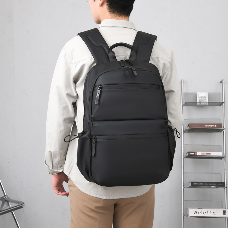Bolsa de viaje casual de gran capacidad para hombres de negocios, mochila de computadora para estudiantes de viaje multifuncional de gran capacidad