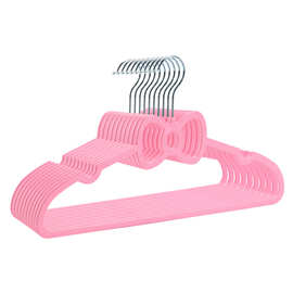 熙奇 蝴蝶结塑料衣架少女心学生宿舍家用堆叠无痕防滑干湿两用