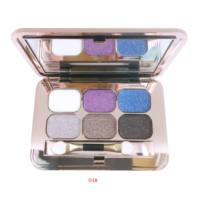 MEDIY Mei Dian Red Powder Love Diamond Series 6‑цветная палетка теней для век, тени для век, палетка теней, фестивальные вспышки для оптовых продаж