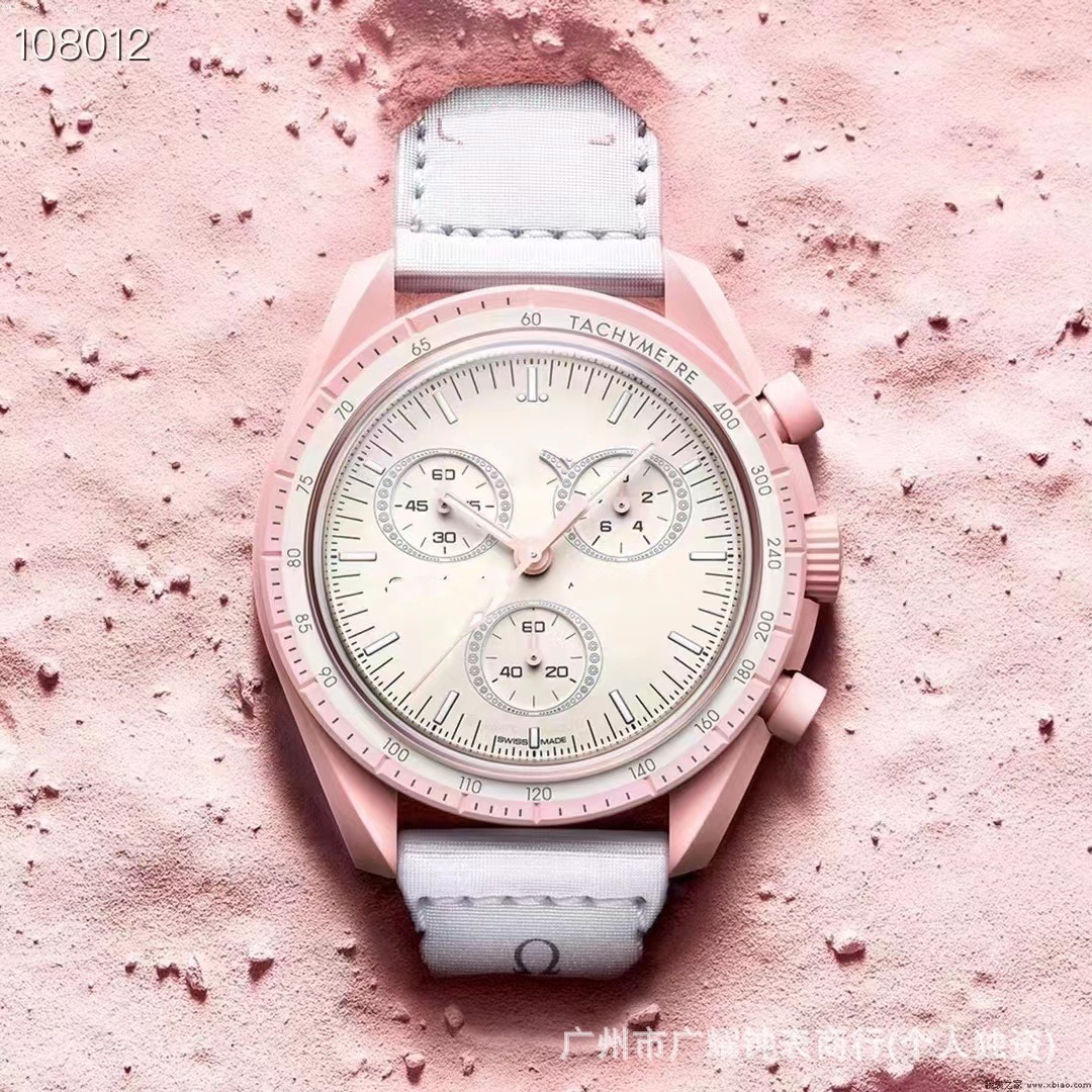 2022 Foreign Trade Aliexpress Shopee Men's Plastic Case Quartz Watch with 6 Hands and Full Function Second Hand Movement, Factory Wholesale