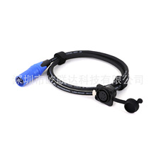 5PIN Zinc Alloy XLR Colored Baking Paint Male Connector