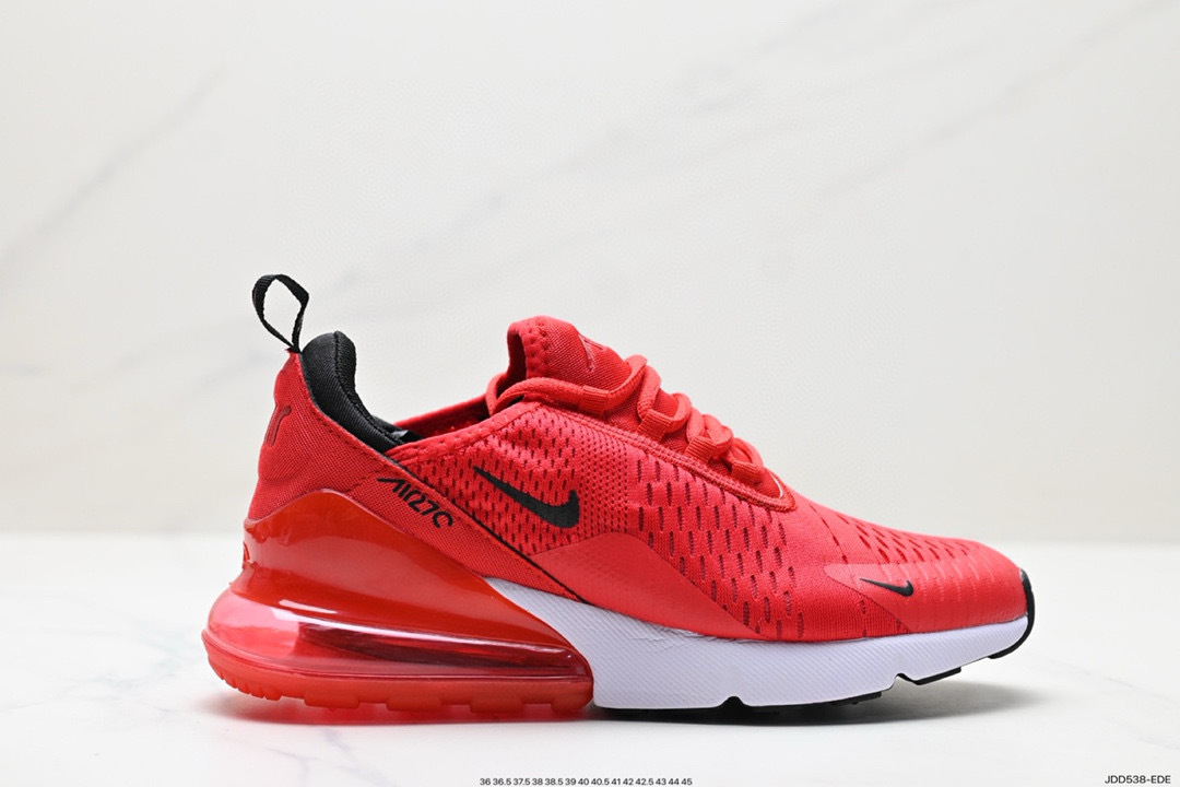 Fábrica de zapatos Putian Air Max270 cojín de aire mesh transpirable ligero zapatos de correr hombres y mujeres zapatos deportivos casuales comercio exterior