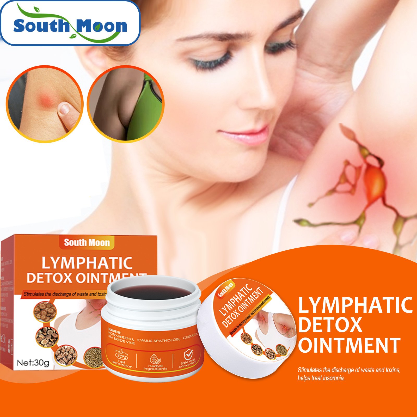 South Moon Lymphatic Health Balm Image 1