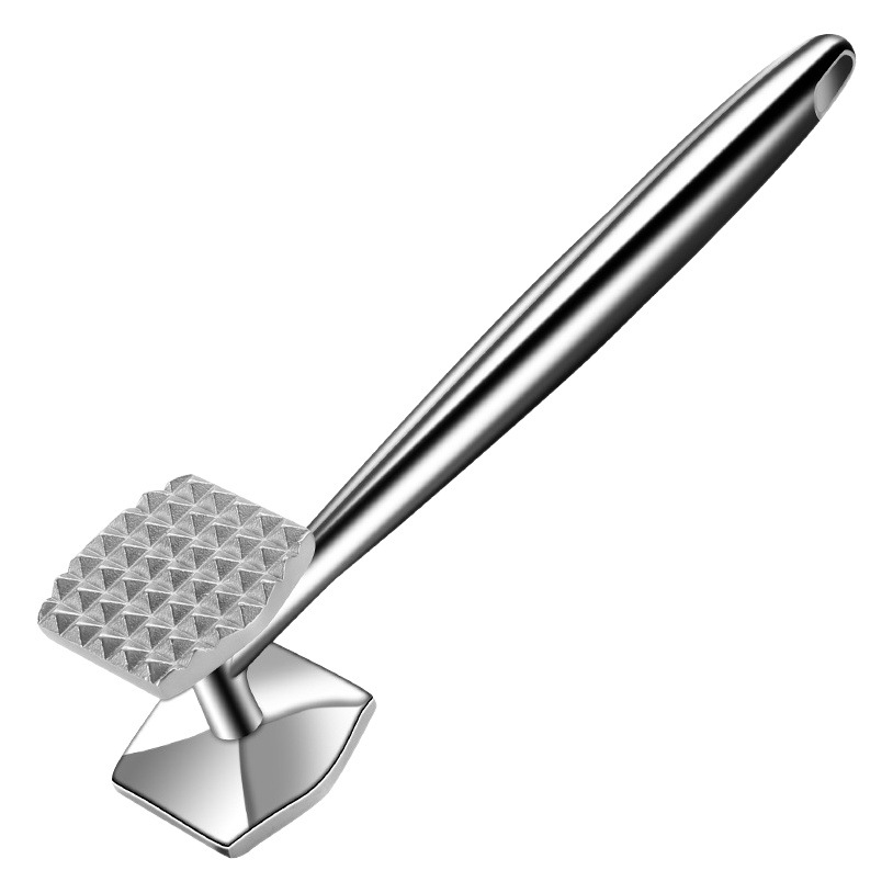 Cross-border 304 stainless steel pine meat hammer meat steak hammer tool kitchen broken tendon tender meat tool