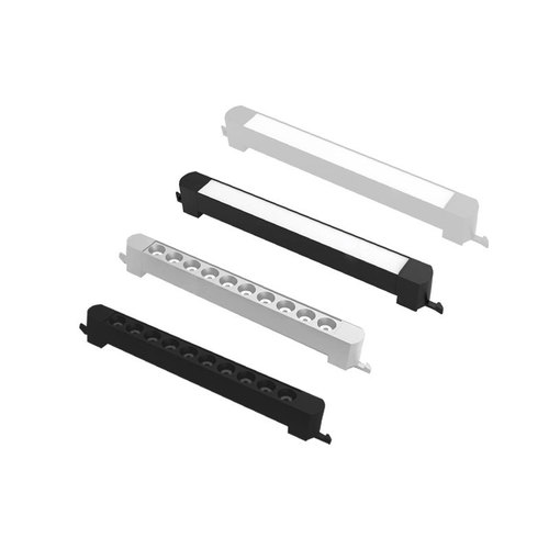 Clothing store track light, adjustable angle LED floodlight grille light, supermarket shop spotlight, second-line surface-mounted track light