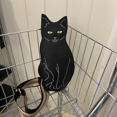 Cross-border 2023 new girl style personalized large-capacity casual cute cartoon cat single-shoulder crossbody bag for women