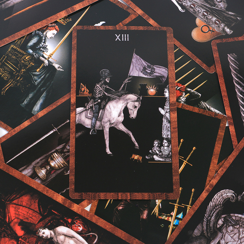 12*7 Dancing In The Dark Dance Tarot Oracle Board Game Cards_voghion.com