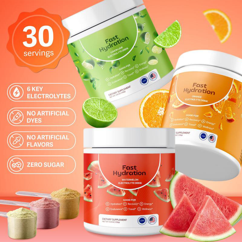 New Product with Free Shipping Tk Amazon Cross-Border Bestseller 158g Electrolyte Powder Fasthydration Factory Direct Sale New Product with Free Shipping Tk Amazon Cross-Border Bestseller 158g Electrolyte Powder Fasthydration Factory Direct Sale