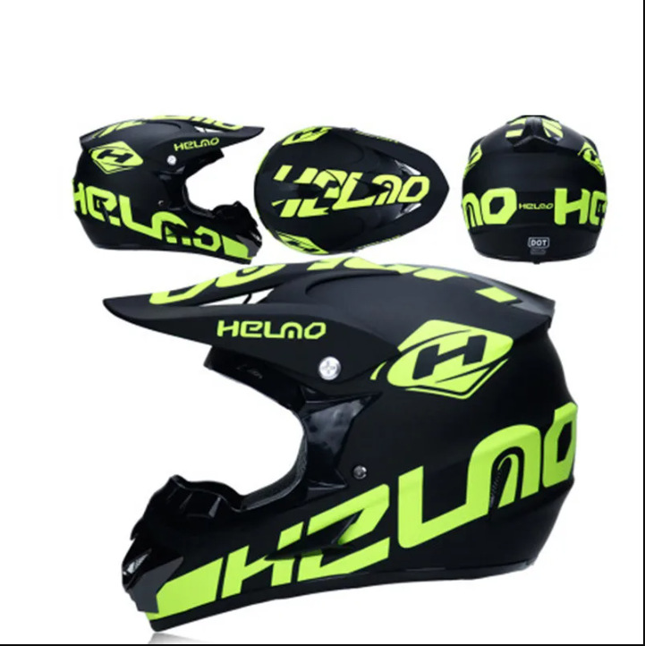 Motorcycle Helmet with Detachable Visor, Suitable for Off-Road Use, Mountain Biking, Unisex, Cross-Border Trade, Multiple Colors Available for Riding