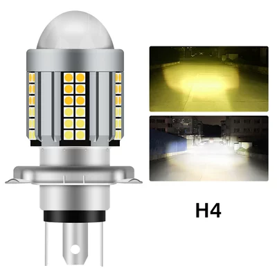 Beam, White and Yellow Dual-Color Spotlight — Motorcycle headlights, headlights