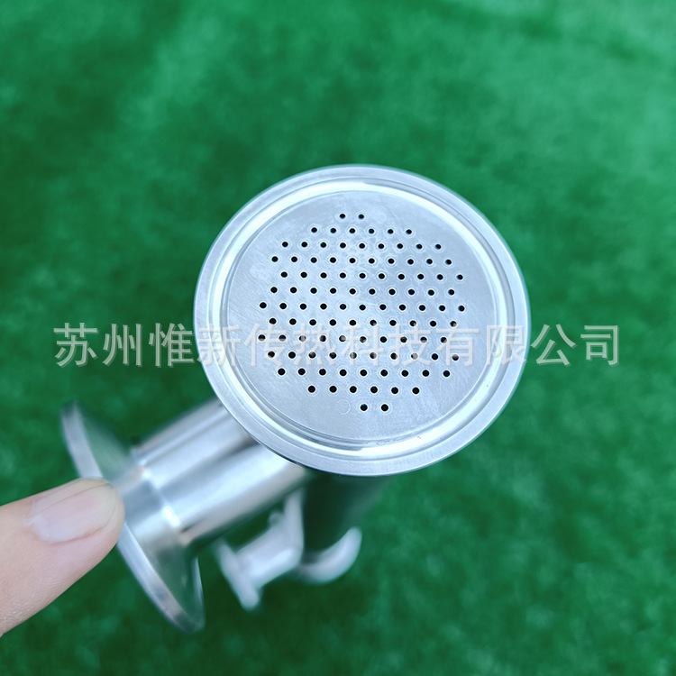 药厂用双管板换热器316L不锈钢材质注射水降温冷却器