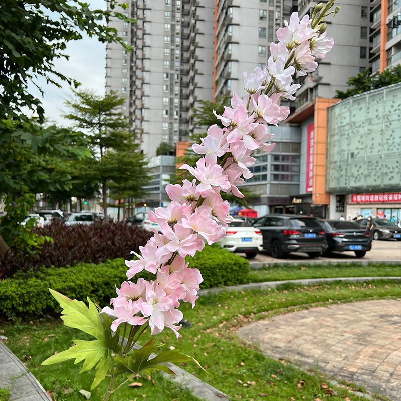 Simulación del Día de San Valentín rosa fabricante 3 sola rama multi-cabeza rosa decoración de la boda flor falsa al por mayor