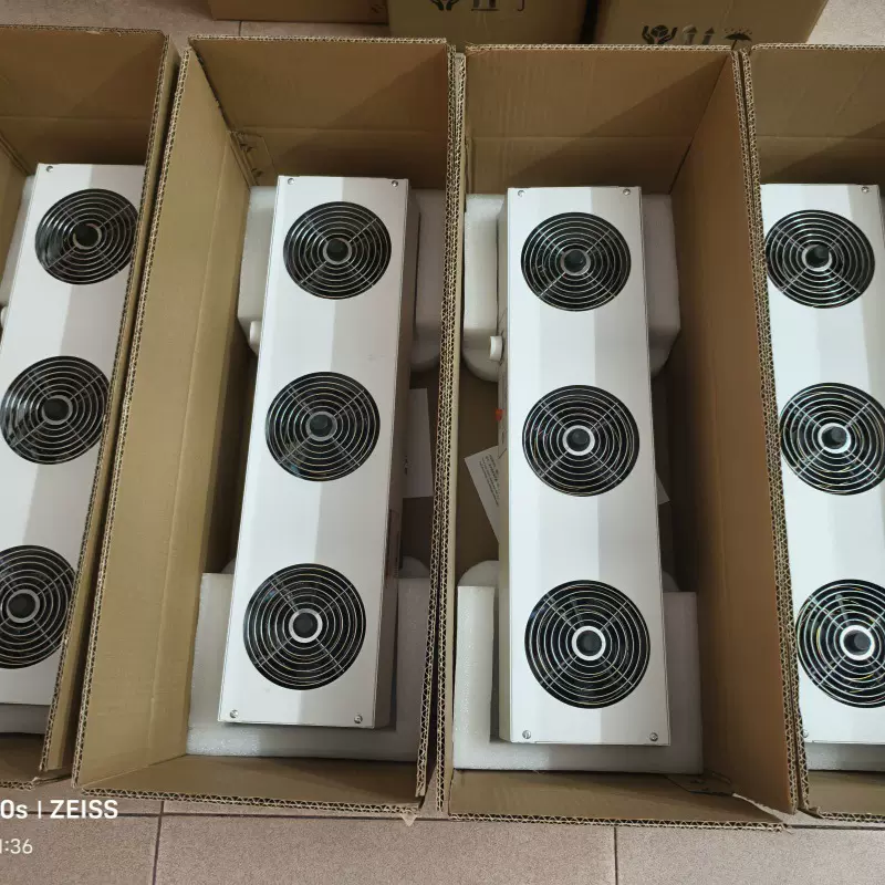 三头离子风机SL-003工业塑料除静电离子风扇静电消除器