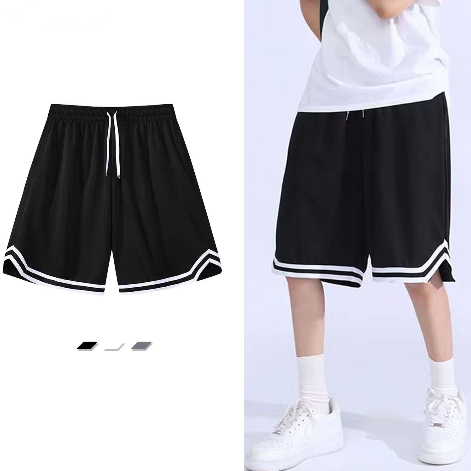 Ultra thin silk shorts