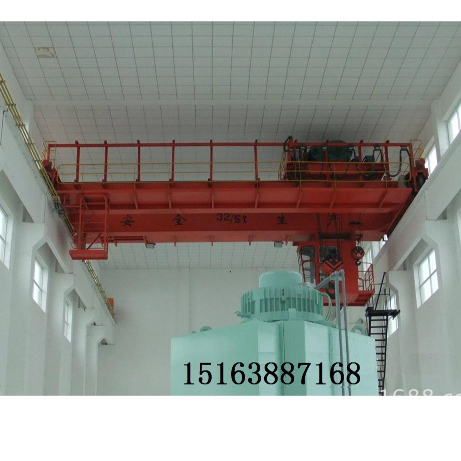 40吨双梁桥式起重机水电站用40t双梁行吊双梁起重设备起重机械