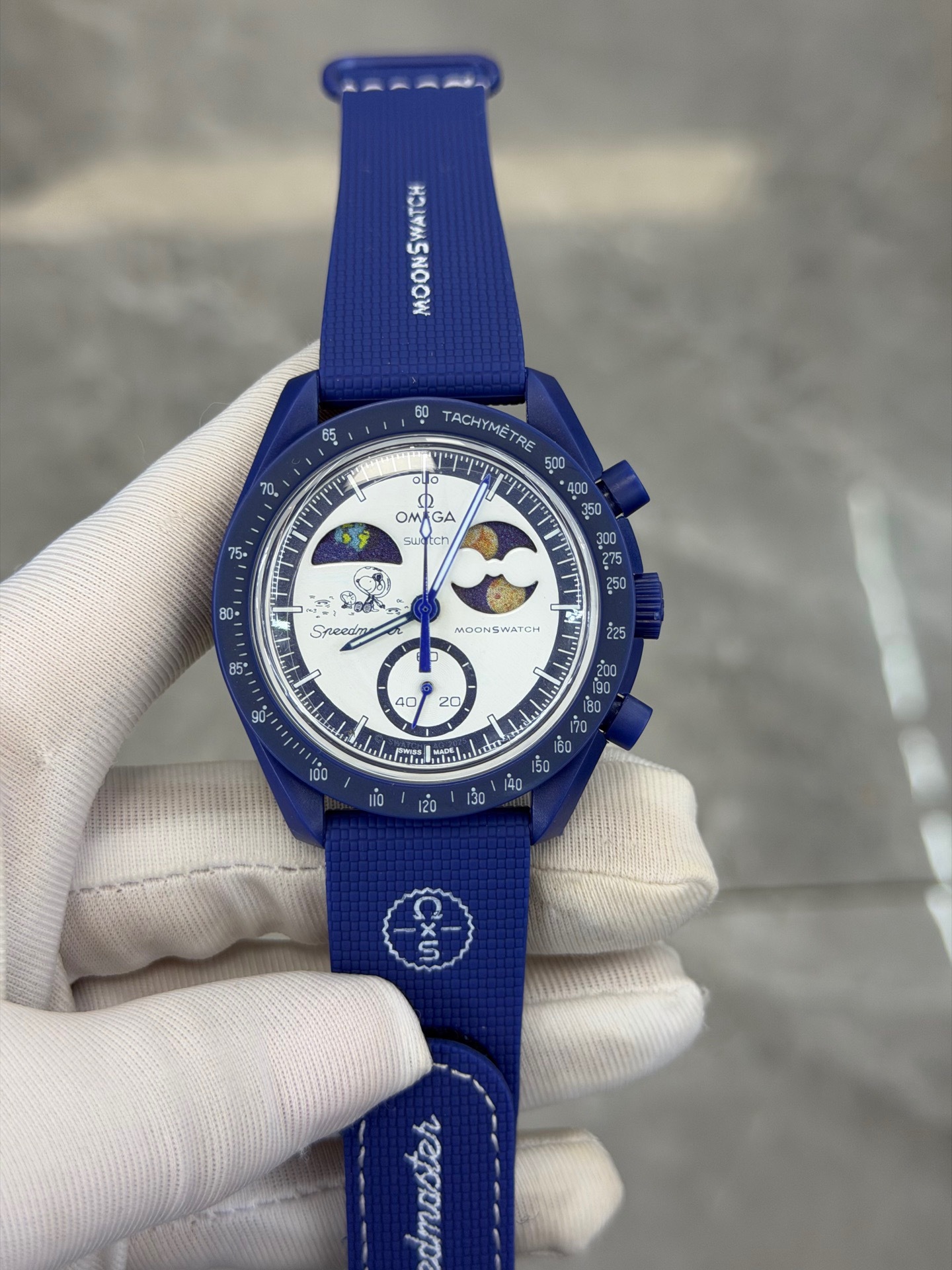 Reloj Cronógrafo de Cuarzo de Seis Agujas de Plástico y Cristal de Zafiro, Impermeable con Luz Nocturna image 20