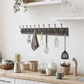 挂衣架墙上壁挂入户玄关门后实木衣帽钩免打孔墙壁衣服挂钩