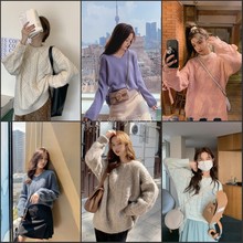 杂款毛衣女新款套头针织工厂外贸货东南亚直供尾货女装上衣批发