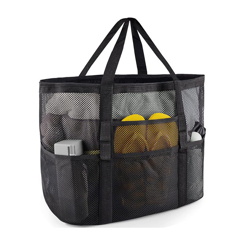 Manufacturer Custom Mesh Beach Bag Summer Swimming Swimsuit Storage Bag Large Capacity Outdoor Storage Bag Handbag Manufacturer Custom Mesh Beach Bag Summer Swimming Swimsuit Storage Bag Large Capacity Outdoor Storage Bag Handbag