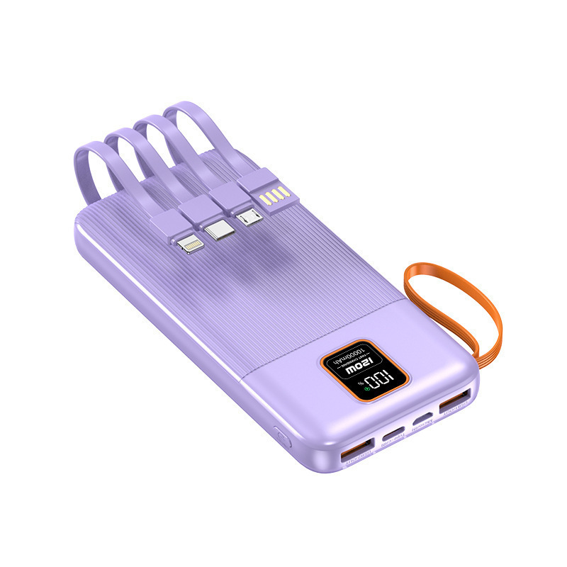 卸売りクロスボーダー120w急速充電50000大容量20000ミリアンペア自動ケーブル付き携帯電話汎用モバイル電源|undefined