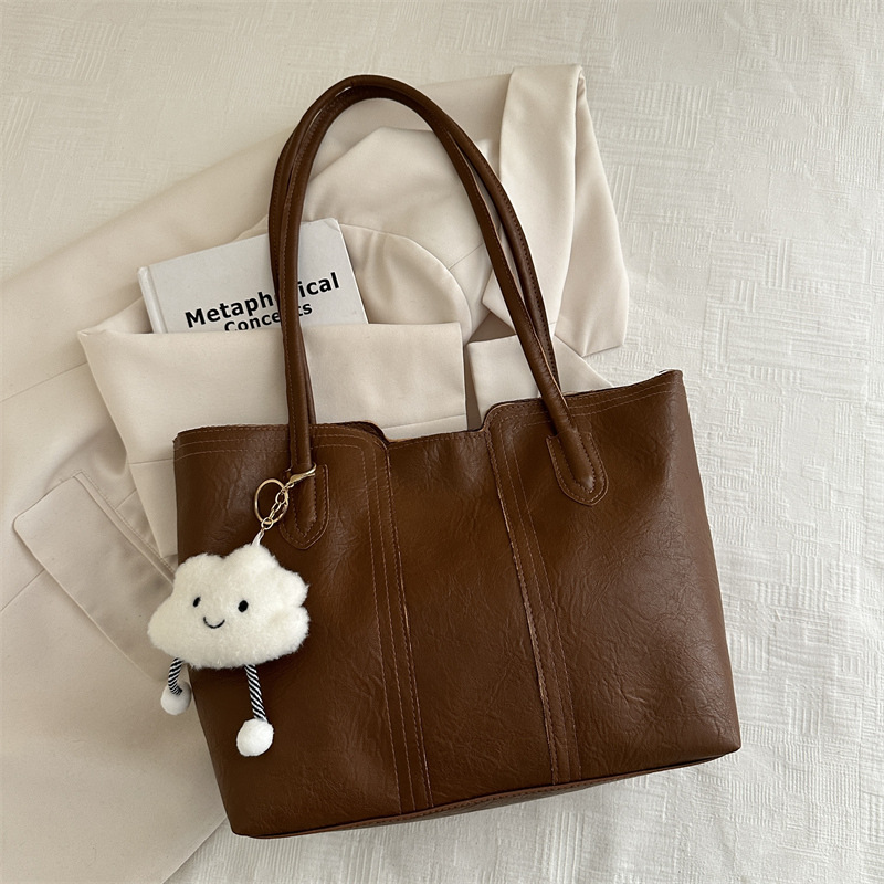 2024 invierno de alta calidad sensación de gran capacidad bolso de moda de mujer de viaje bolso de hombro casual versátil bolso de brazo de mujer