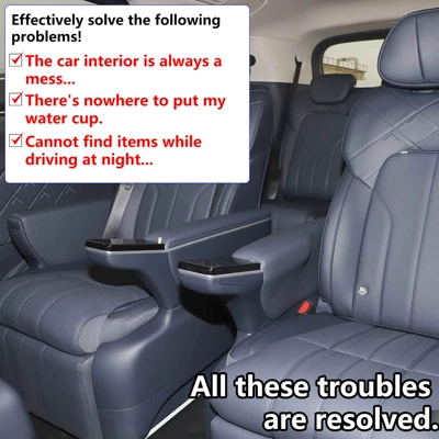 Armrest Box Storage Modification, Armrest box