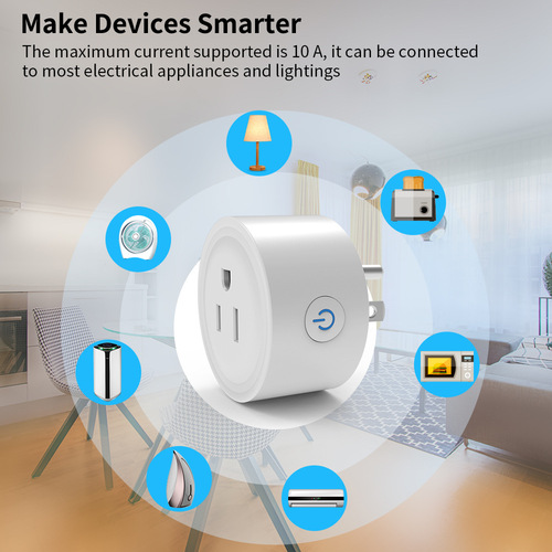 HomeKit US standard smart plug WiFi socket Siri voice control Cozylife APP remote control