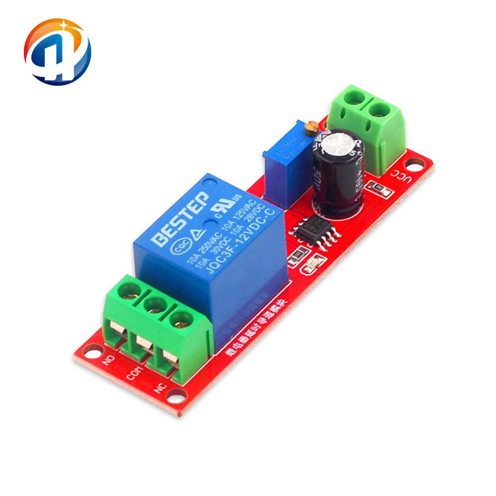 BESTEP NE555延时模块 单稳态开关 延时开关 12V 红板