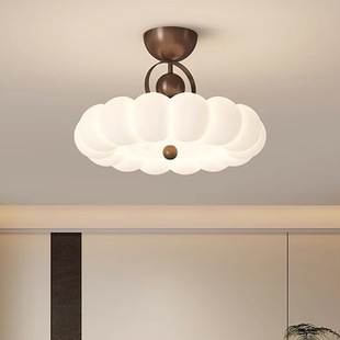 Create Minimalist Bedroom Ceiling Lamp Middle Cream Wind Master Bedroom Chinese-American High-Level National Fashion Designer Study Lamps