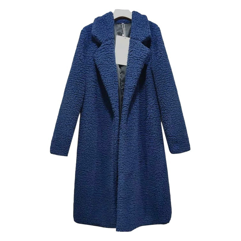 2024 осенне-зимняя тонкая женская одежда с лацканами и длинными рукавами, однотонная уличная модная свободная однотонная одежда в корейском стиле