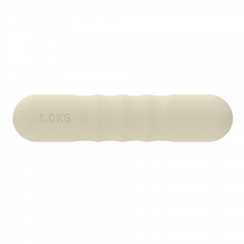 Dumbbell redondo de silicona fijo equipo de fitness yoga pilates entrenamiento de fuerza dumbbell redondo de silicona
