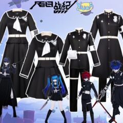 百日战纪cos服最终防卫学园雫原比留子饴宫怠美澄野拓海cosplay服