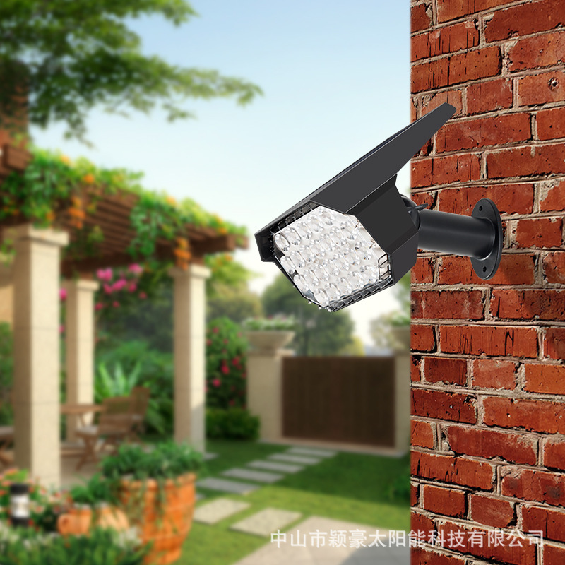 太阳能户外景观草坪灯 LED防水庭院插地射灯 家用别墅花园地插灯