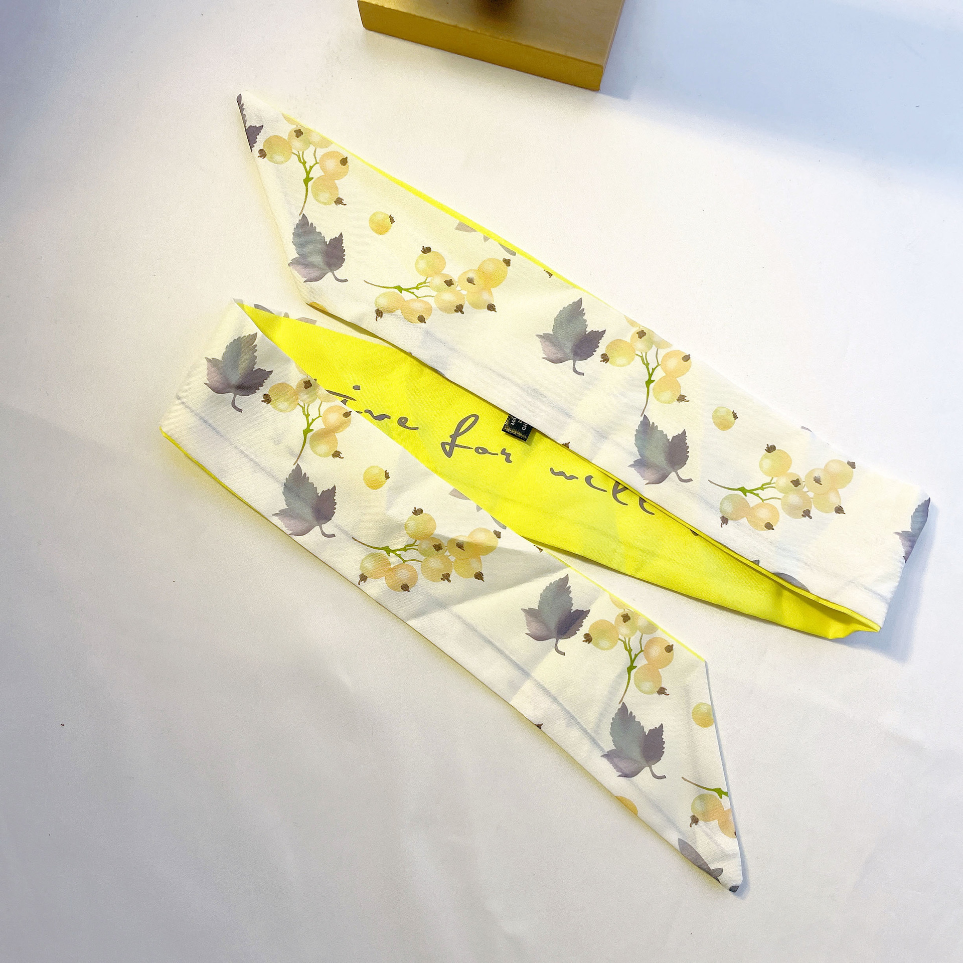 Estilo francés Internet celebridad bufanda banda para el cabello Niñas vintage pajarita banda para el cabello largo Corea del Sur ins cuerda para el cabello accesorios para el cabello