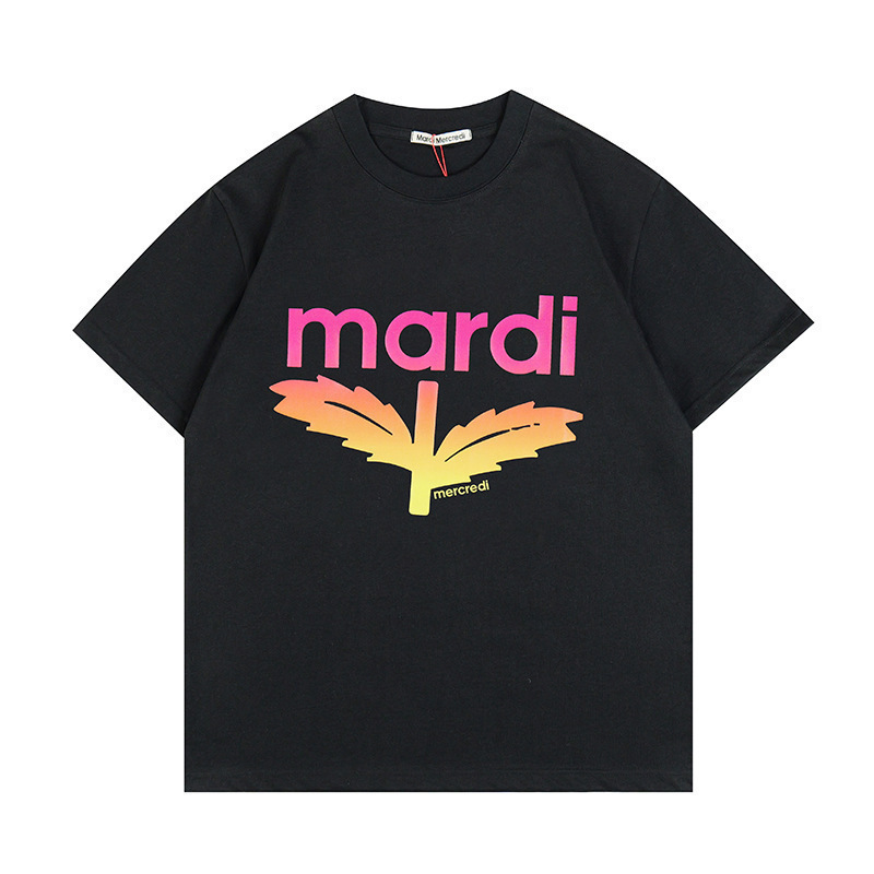 【カウンター品質】韓国マルディトレンドブランド半袖Tシャツリトルデイジードーマンプリントラウンドネックピュアコットンクロスボーダー|undefined