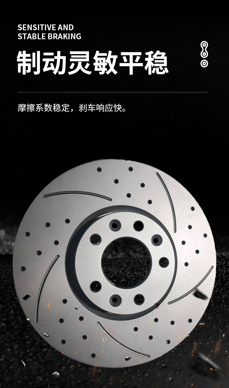 Foreign trade factory brake discs are suitable for Nissan Navara pickup truck auto parts brake drum disc