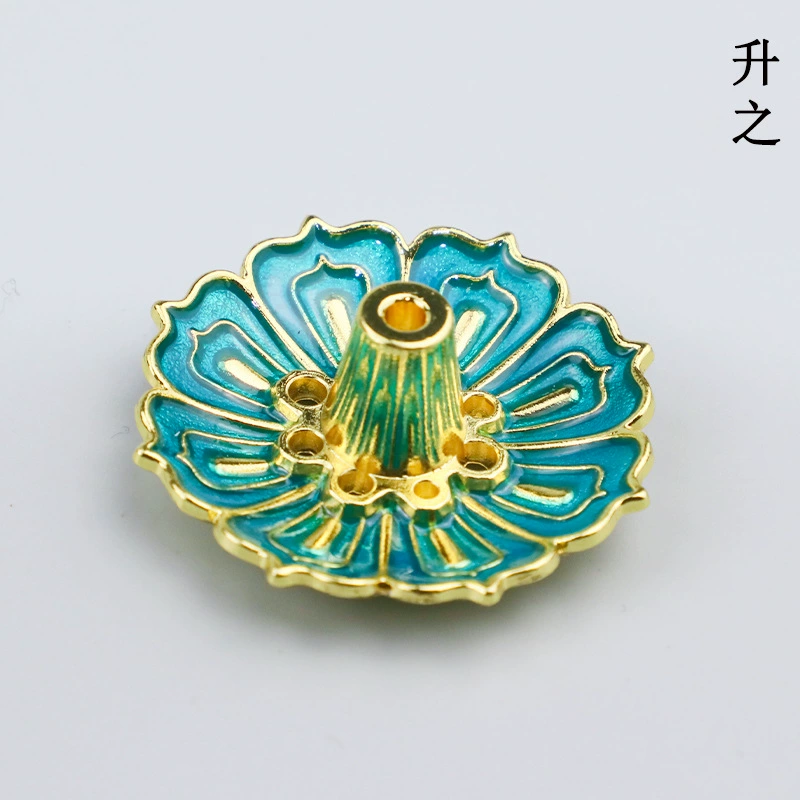 Подсвечник для лотоса Shengzhizhi, медно-сплавной лотосовый поднос для благовоний, дзен-декор для дома