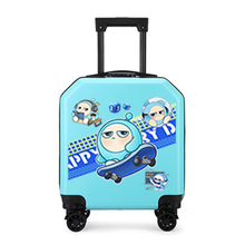 新款18寸儿童行李箱卡通图案学生拉杆箱可印制logo礼品箱厂家批发