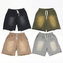 K 76535 Spray Dye Vintage Shorts �������ɶ̿� �羳ŷ��