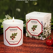 carrierefreres法国植物学家CF香薰蜡烛卧室内番茄玫瑰进口礼物无