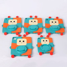 ipad保护套360旋转支架mini1硅胶2/3/4/5/6苹果平板电脑Air壳pr软