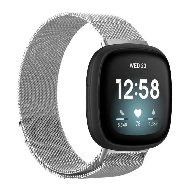xDfind reloj de metal de absorción de Milán, tamaño: S para Fitbit Versa 4 / 3 / Sense 2 / Sense